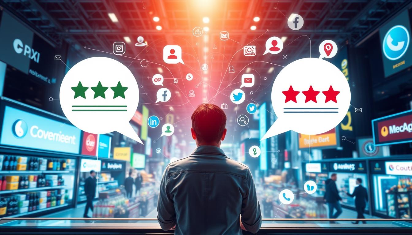 評論對廣告和市場活動的影響